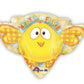 Happy Easter Chick Foil Balloon Party Decor
