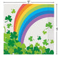 Rainbow Shamrock Beverage Napkins 16 Count - St. Patrick's Day