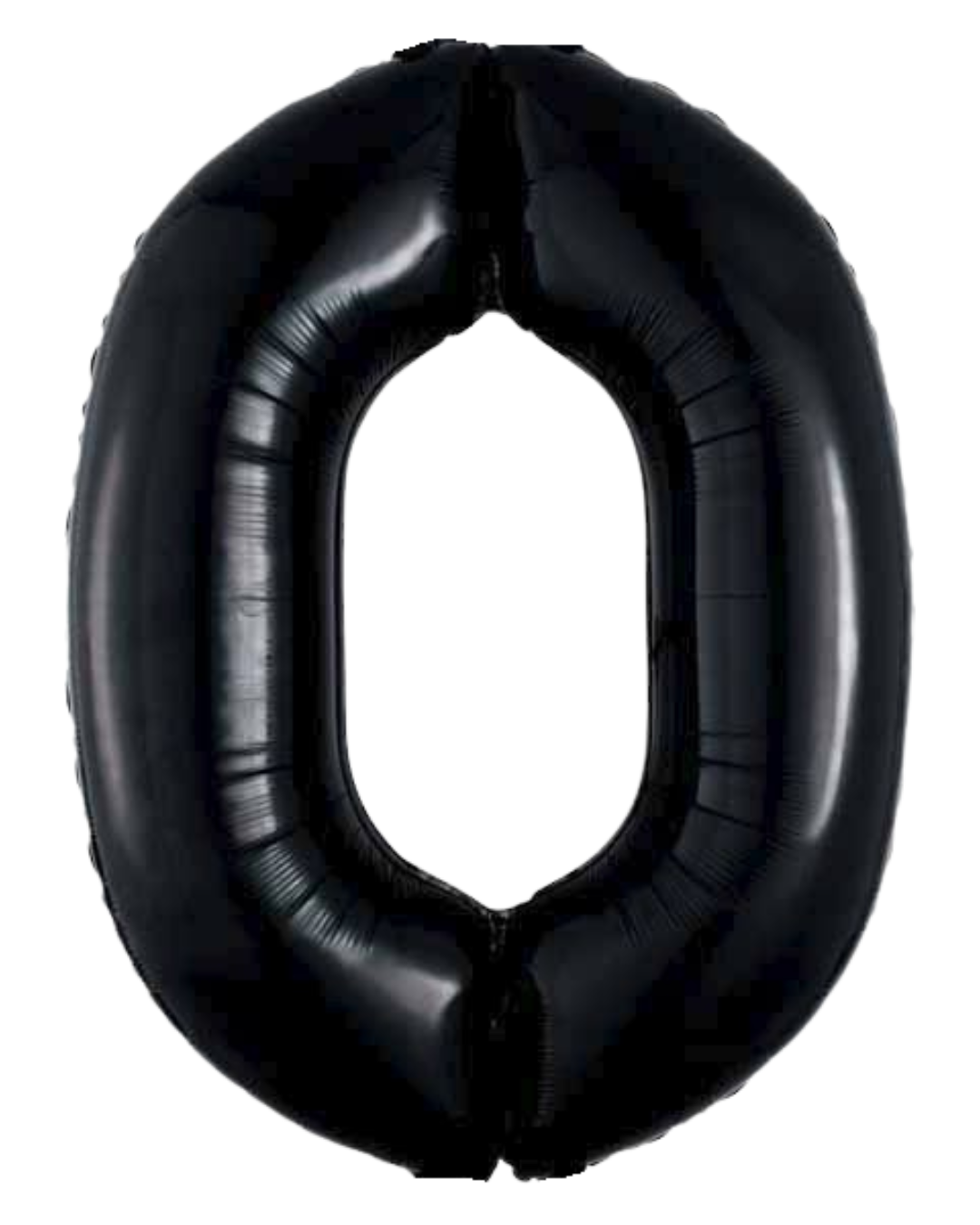 26" Black Number Foil Balloon