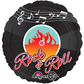 Qualatex 18" Rock n'Roll Round Foil Balloon