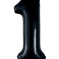 Black Number Foil Balloon - 26"