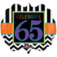 25" Jumbo Celebrate 65 Happy Birthday Foil Balloon