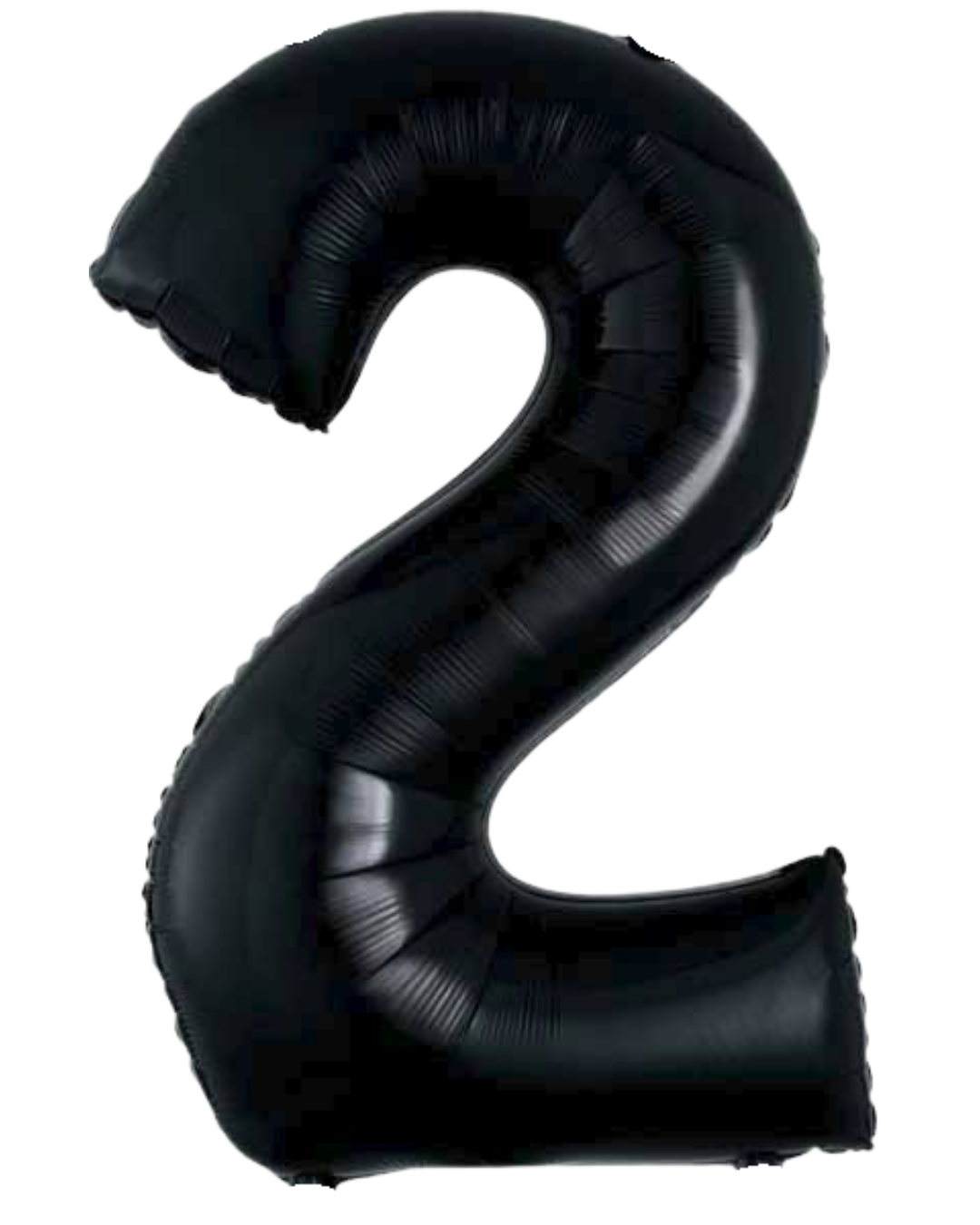 26" Black Number Foil Balloon