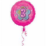 3rd Birthday Foil Balloon