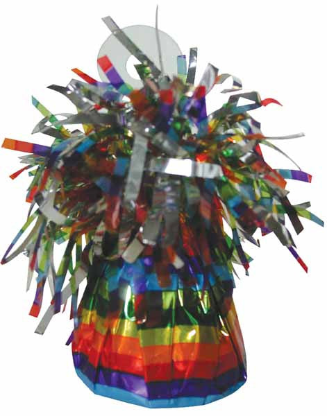 Balloon Weight Rainbow Foil