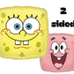 SpongeBob & Patrick Star Foil Balloon 17" - 2 Sided