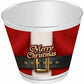 Merry Christmas Santa's Belt 9oz. Paper Cups Holiday Party Tableware 8pc/pk