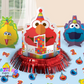 Sesame street First ONE Happy Birthday Kits with 1 Foil Fringe Centerpiece 2 Paper Centerpieces and 20 Pieces of Paper Confetti