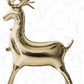Gold Reindeer Foil Balloon 34" Decochamp