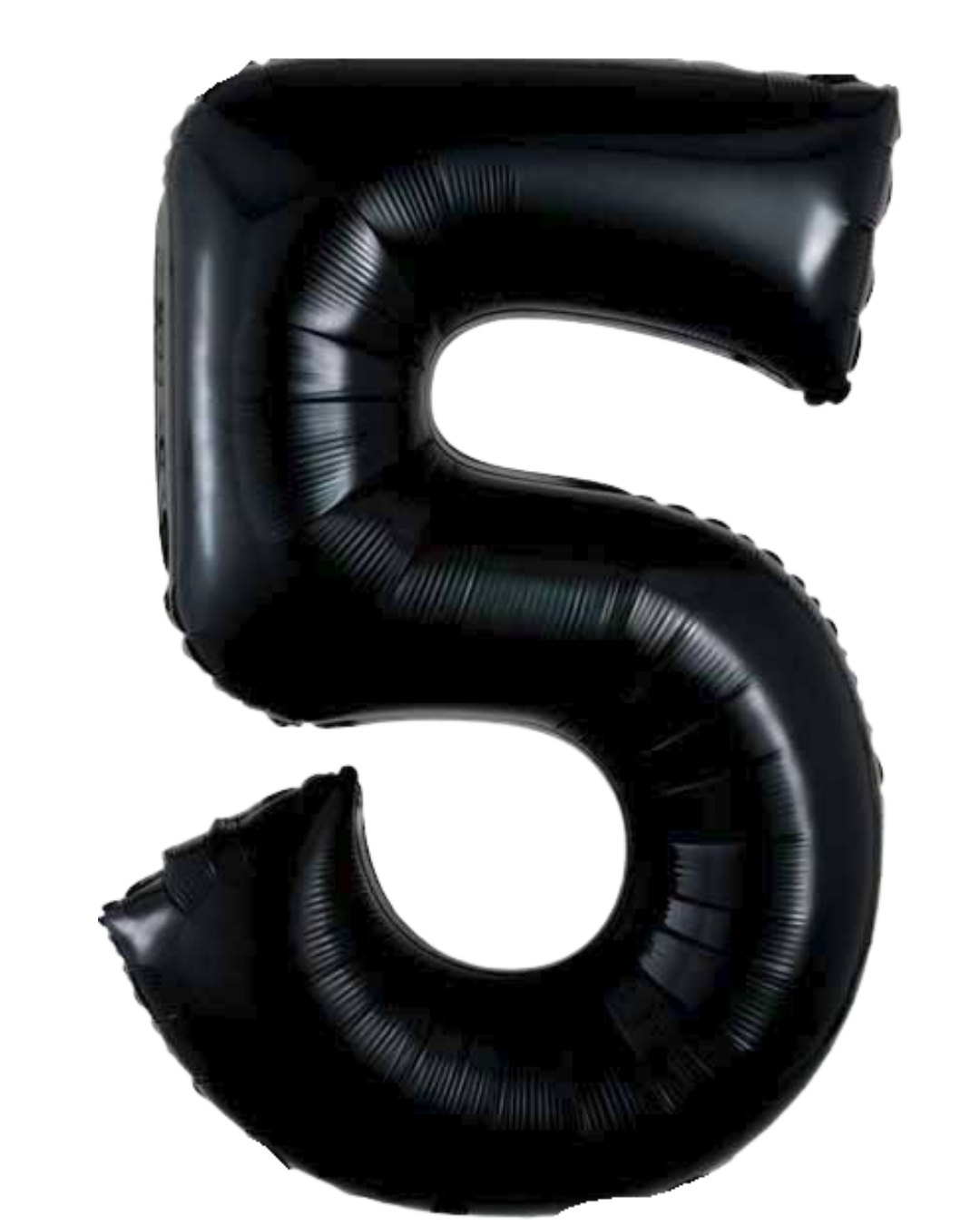 26" Black Number Foil Balloon