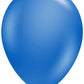 Tuftex 11" Latex Balloon Metallic Blue