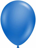 Tuftex 11" Latex Balloon Metallic Blue