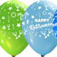 Happy Retirement Colors All Over Printed Latex Balloon Assorted 1/CT