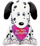 A Puppy For Your Birthday Mylar Balloon