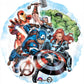 The Avengers Round Foil Party Balloon
