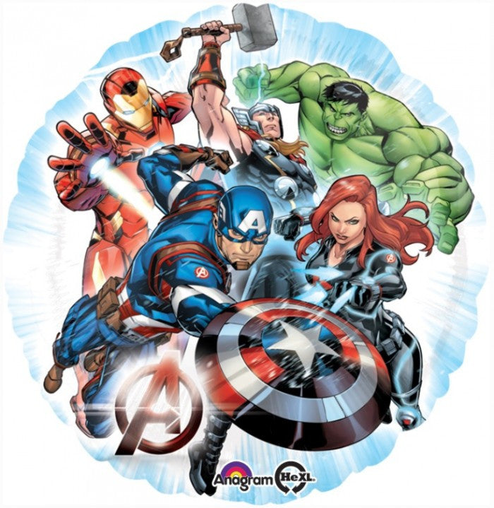 The Avengers Round Foil Party Balloon