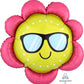 27" Cute Fun In The Sun Flower SuperShape Foil Balloon