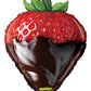 Giant Chocolate Dipped Strawberry Balloon