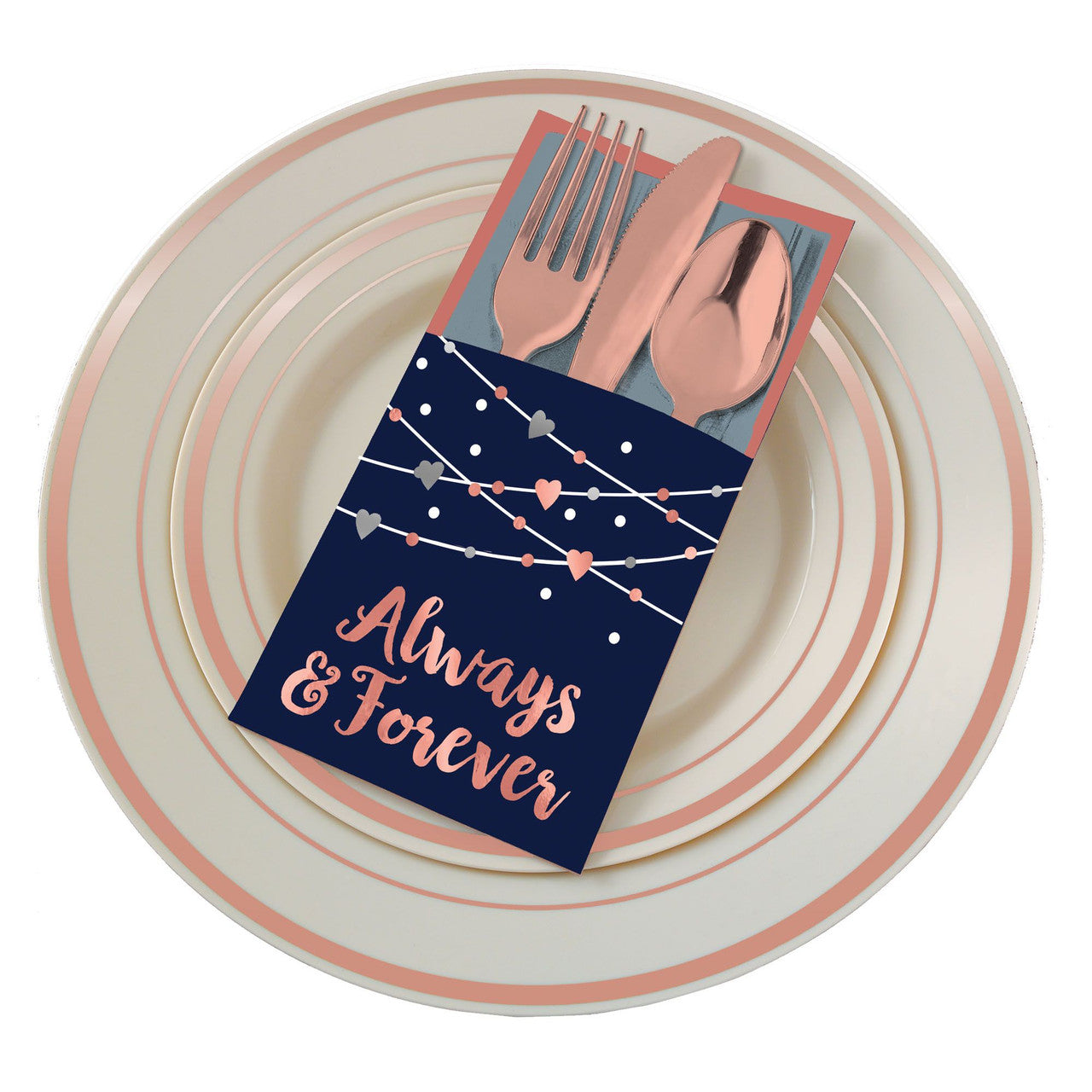 Always & Forever Love Cutlery Holders