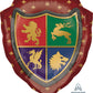 27" Medieval Shield SuperShape Foil Balloon