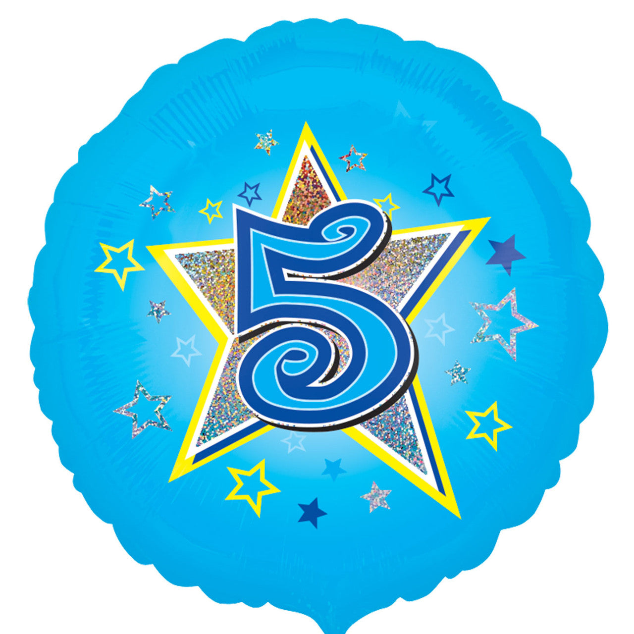 5th Birthday Foil Balloon