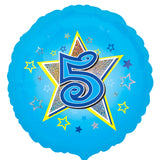 5th Birthday Foil Balloon