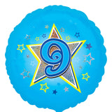 9th Birthday Foil Balloon