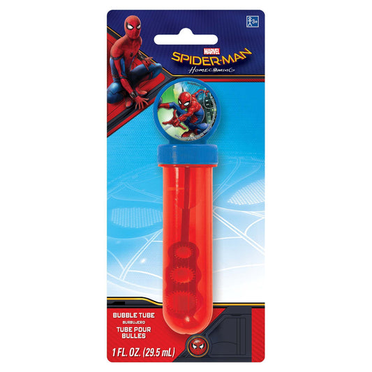 Spider-Man Bubble Tube Party Favor