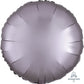 18" Round Shape Satin Luxe Greige Foil Balloon