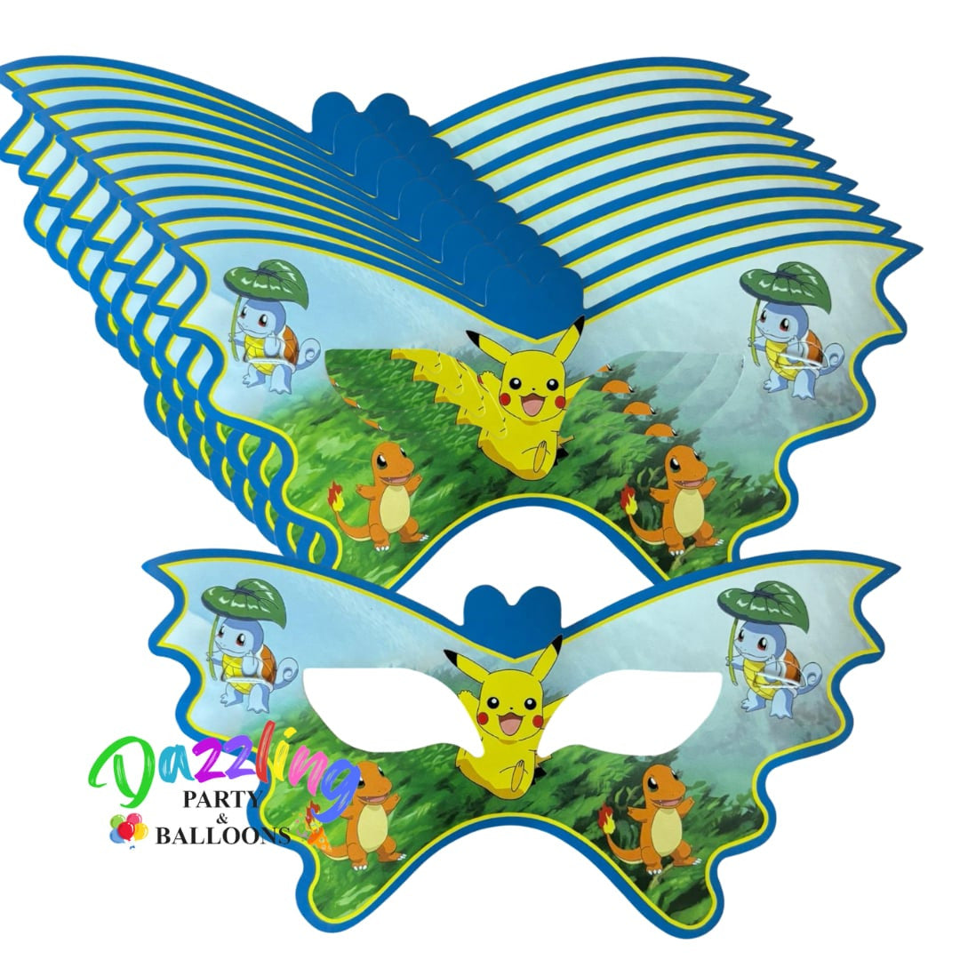 Pokemon Pikachu Eyemask Party Favor 10/PCS