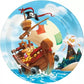 Pirate Treasure 9 Inch Paper Plates Boy Kids Birthday Tableware 8/CT