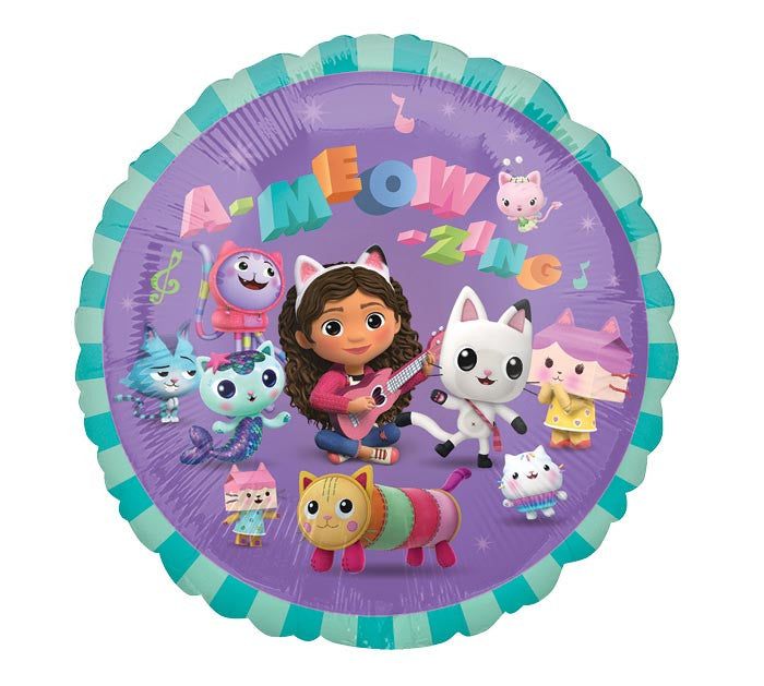 Gabby's Doll House Birthday Foil Balloon