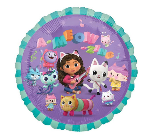 Gabby's Doll House Birthday Foil Balloon
