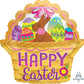 Easter Basket Shape Foil Balloon