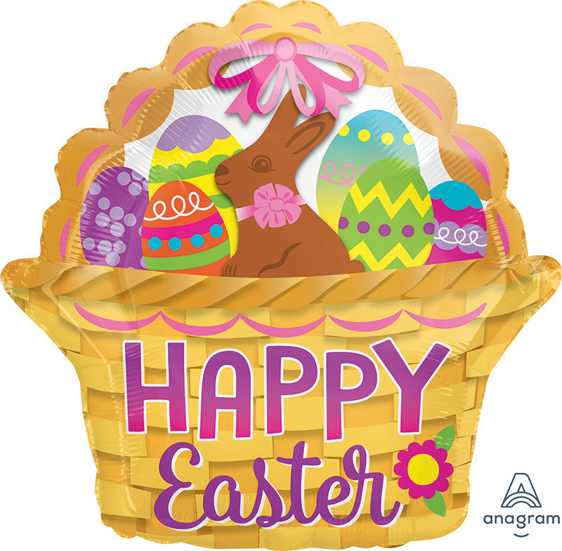 Easter Basket Shape Foil Balloon