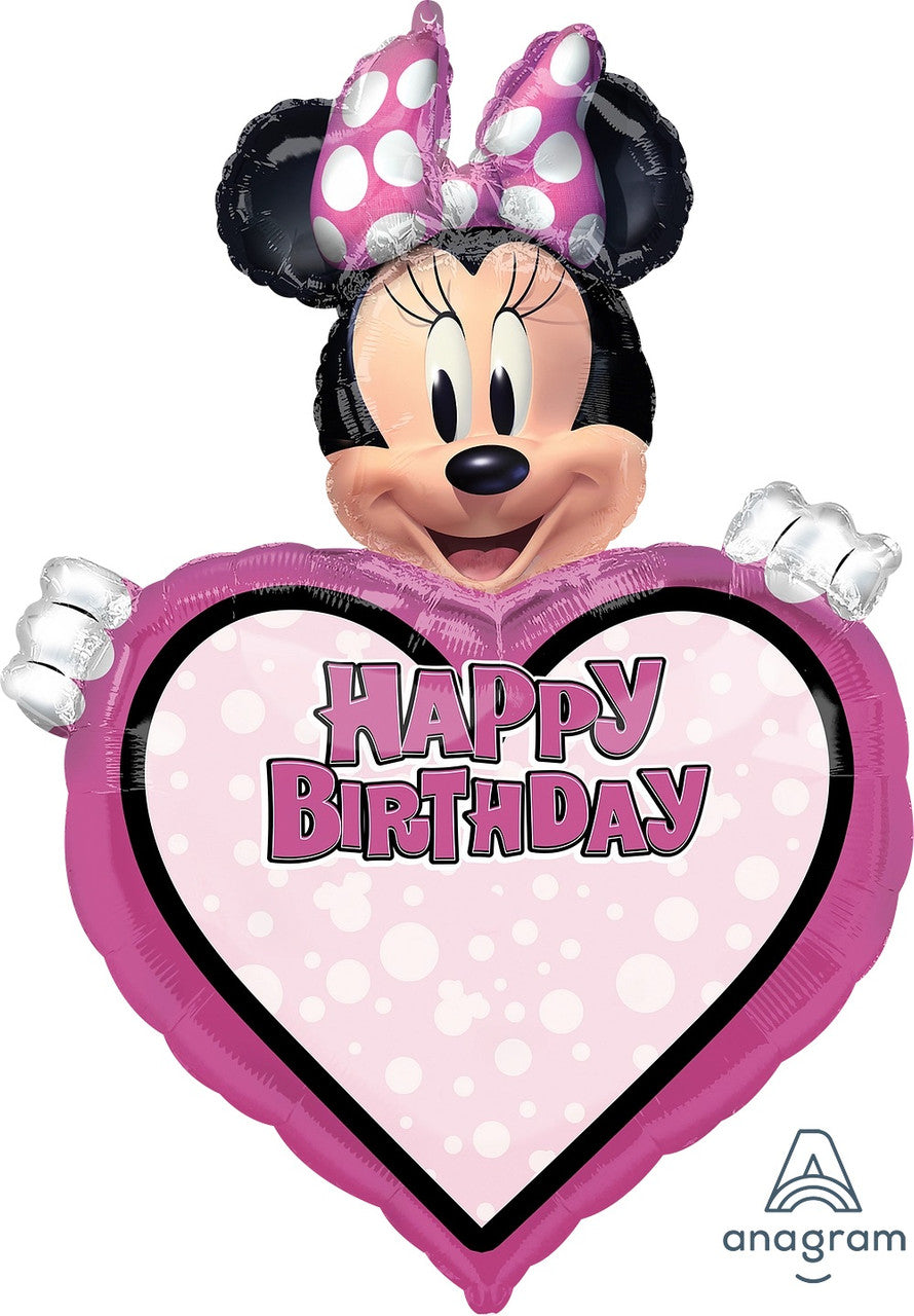 Personalized Minnie Mouse Jumbo Balloon