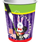 Magic Rabbit Show Beverage 9oz Paper Cups Birthday Party Decor Tableware 8pcs/pk