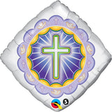Religious Cross Foil Balloon