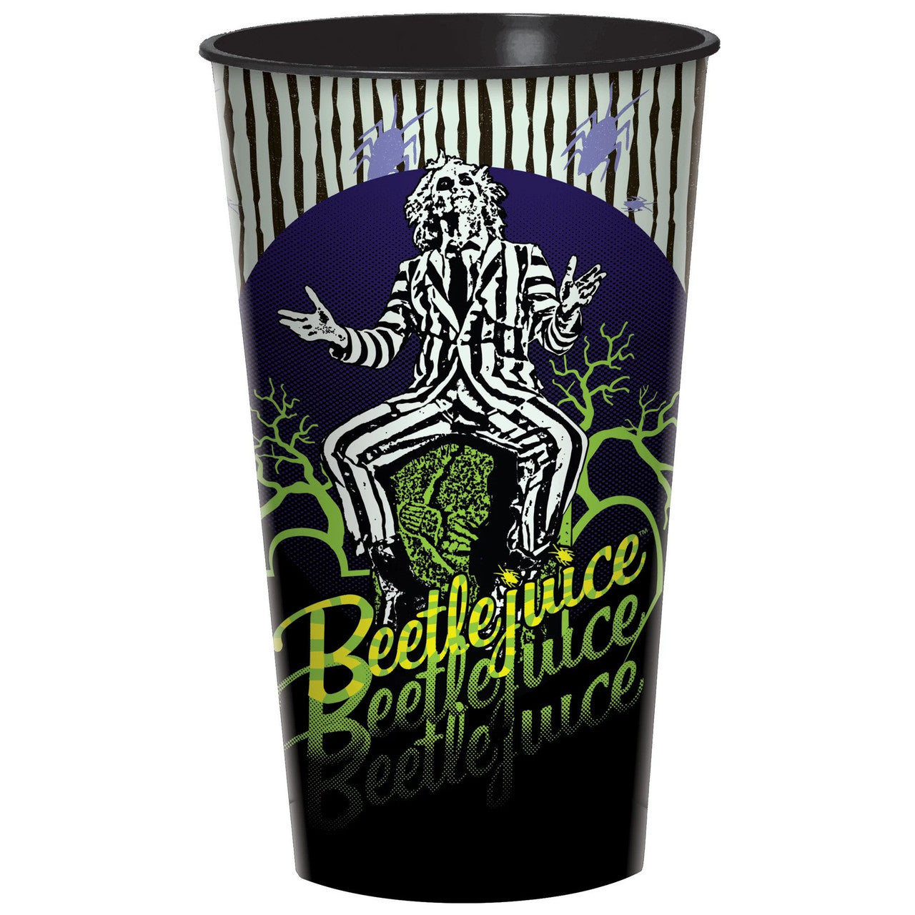Beetlejuice Plastic Tumbler Cup