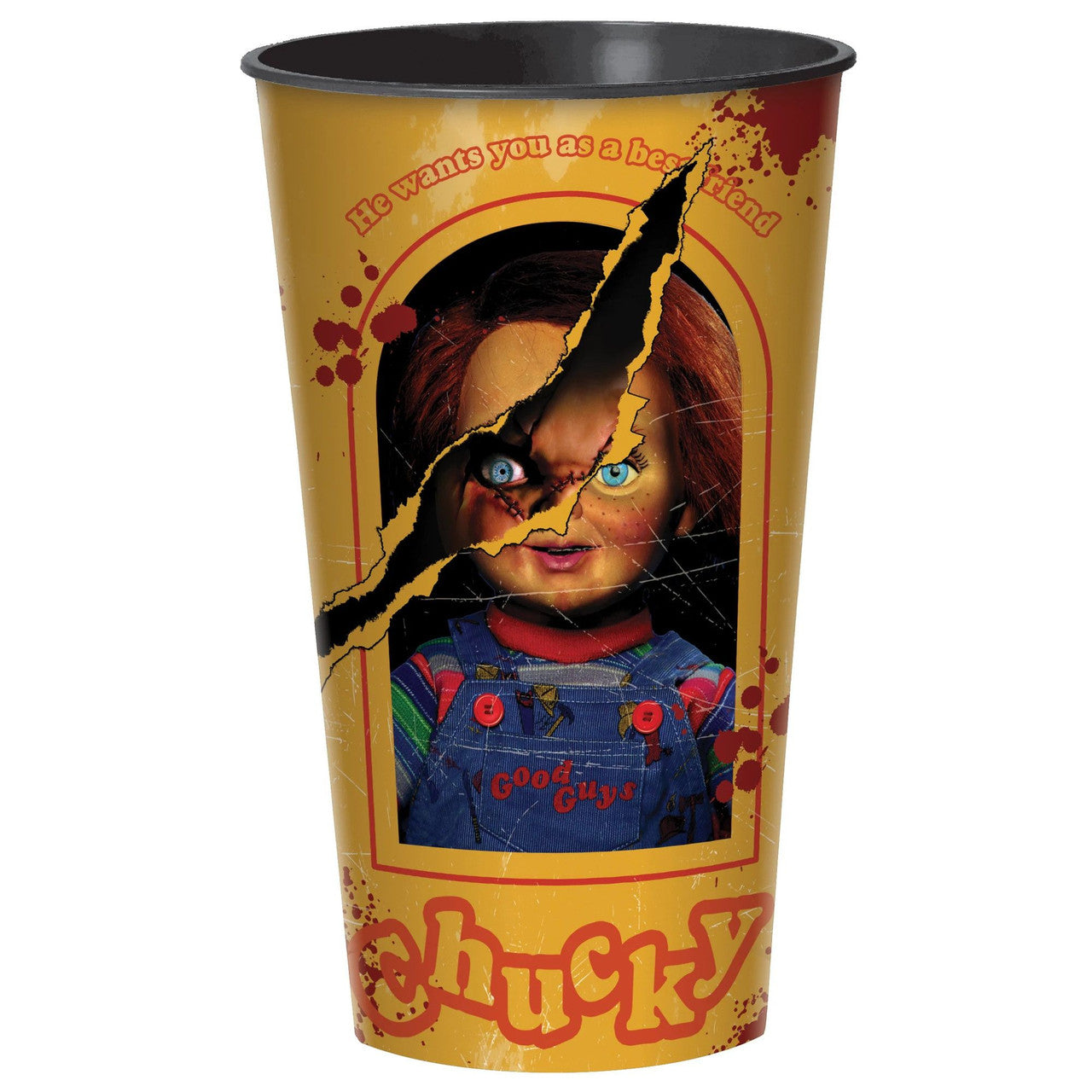 Chucky Plastic Tumbler Cup