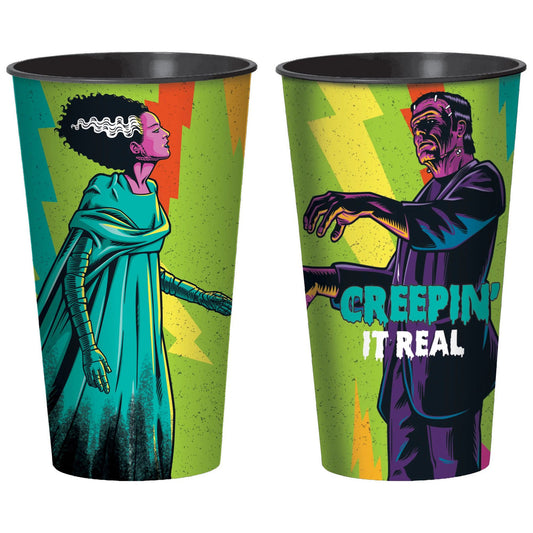 Classic Monsters Plastic Tumbler Cup