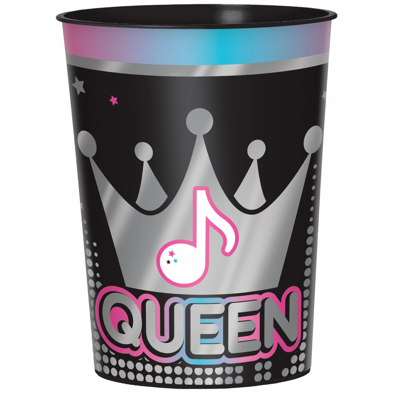 Internet Famous Music Queen Birthday Party Plastic Tumbler Cup