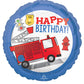 Happy Birthday First Responders Foil Balloon