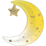 Mini Crescent Moon Foil Air-Fill Balloon