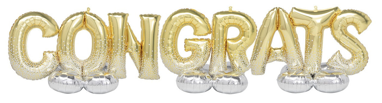 Congrats Yard Decoration foil balloon