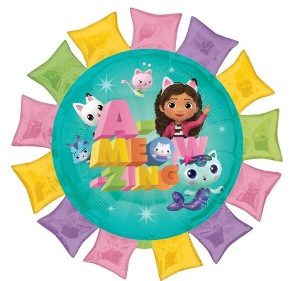 Gabby's Doll House Birthday Supershape Foil Balloon