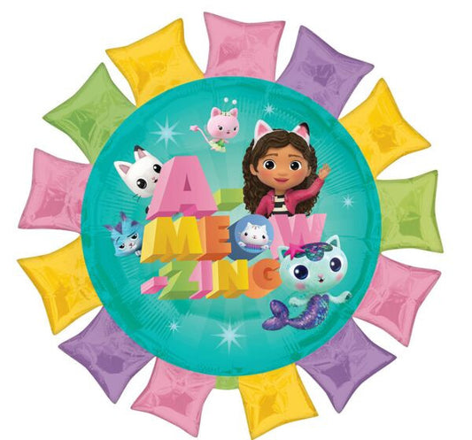 Gabby's Doll House Birthday Supershape Foil Balloon