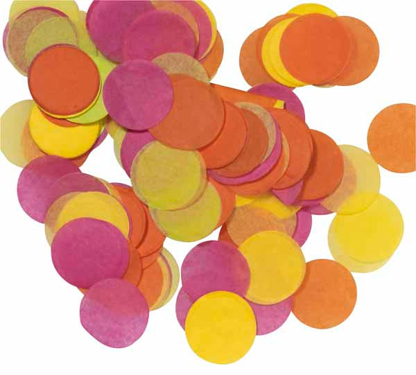 Neon Paper Confetti