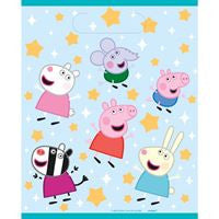 Peppa Pig Loot Bags 8/CT