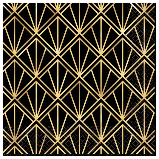 Glitz & Glam Luncheon Napkins, Hot-Stamped 16/CT